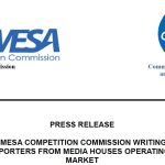 LAUNCH OF THE COMESA COMPETITION COMMISSION WRITING COMPETITION FOR THE BUSINESS REPORTERS FROM MEDIA HOUSES OPERATING IN THE COMMON MARKET